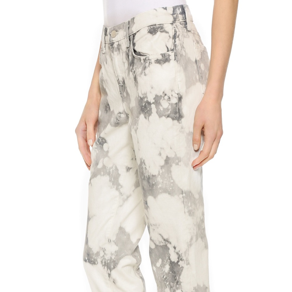 JBrand Aubrey marble print jeans size 24